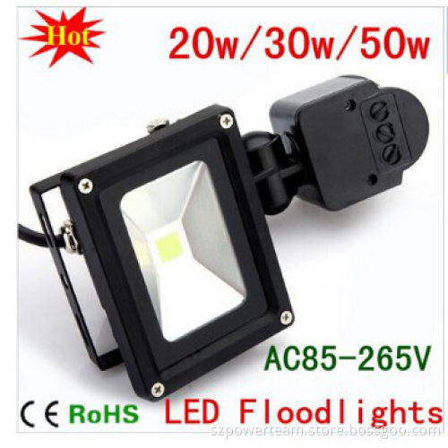 PIR Motion Sensor Detective LED Flood light 10W 20W 30W 50W Outdoor